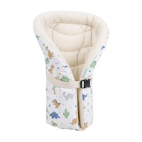 Cojín Ergonómico 3 en 1 para Bebé  - Beige Dinosaurio - Ideal para los Primeros Meses